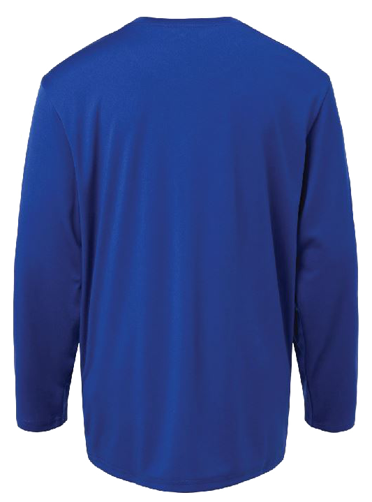 Performance Long Sleeve Shirt- Royal Blue (50+ UPF)