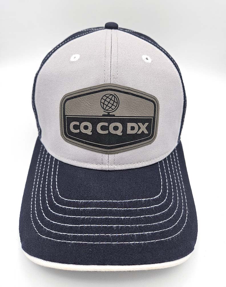 CQ CQ DX Ham Radio Operator Cap