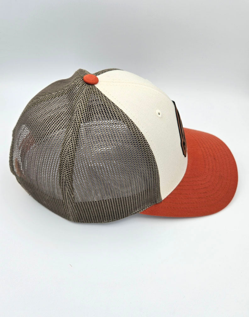 Custom Call Sign Radio Waves Trucker Cap