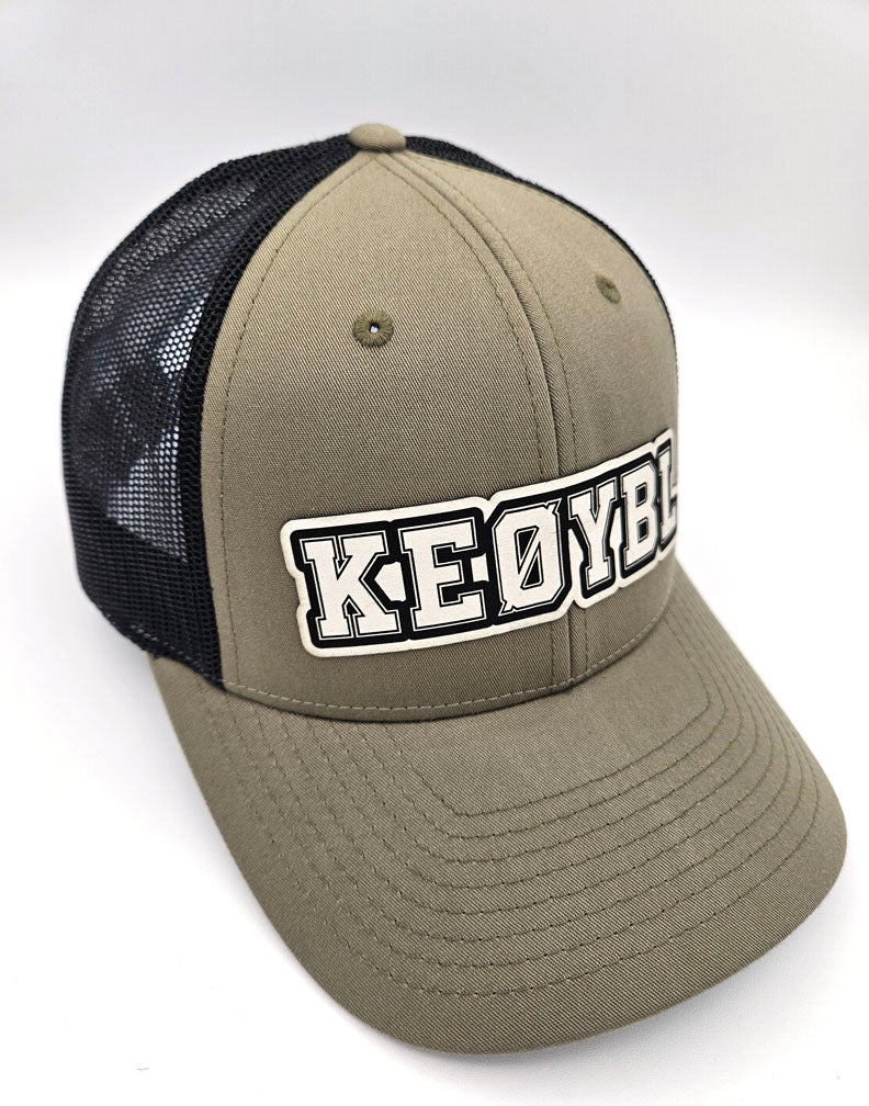 Custom Call Sign Lode Green Trucker Cap