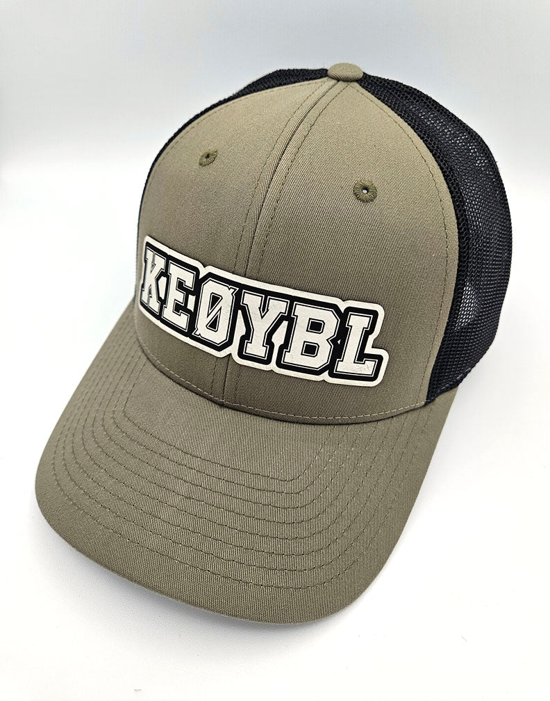Custom Call Sign Lode Green Trucker Cap