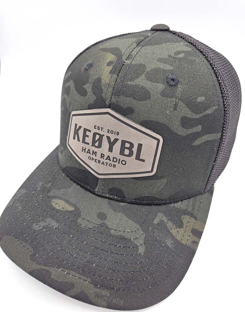 Custom Call Sign Multicam Black Cap