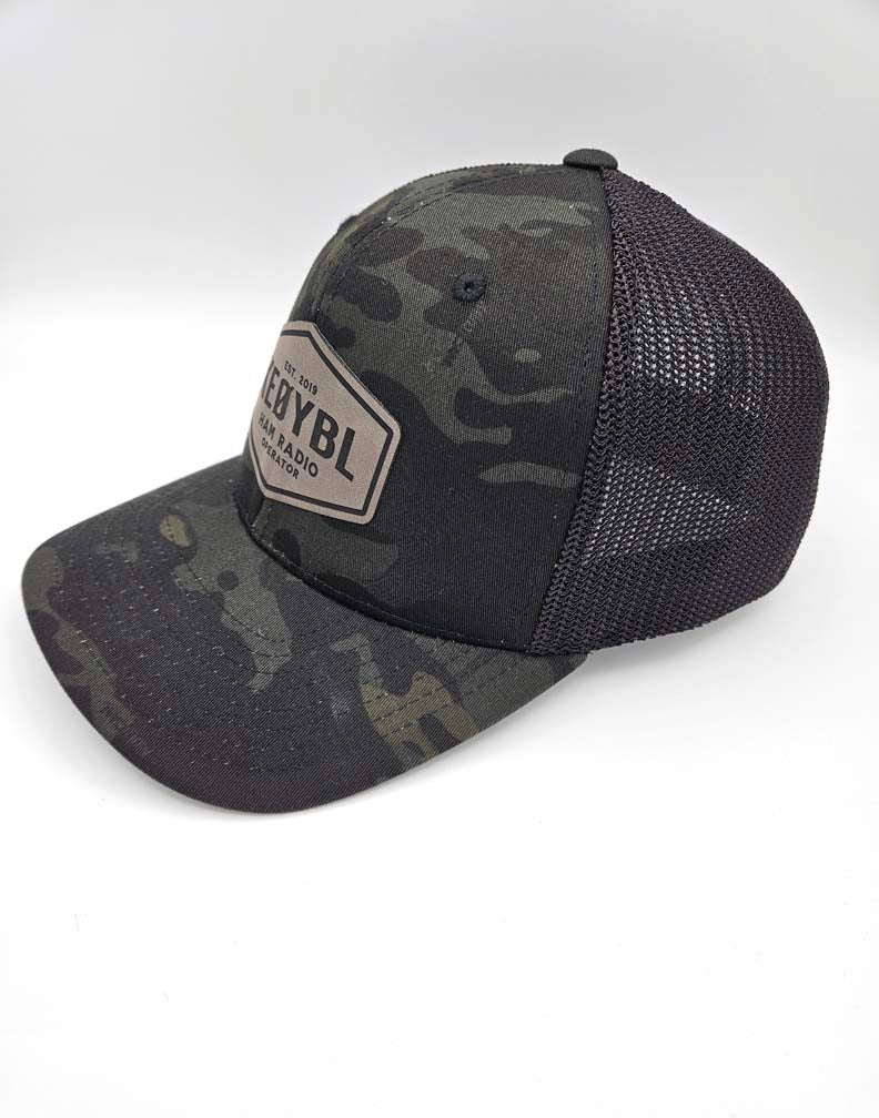 Custom Call Sign Multicam Black Cap