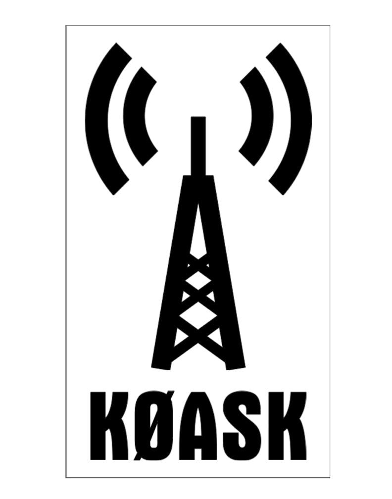 Customized Call Sign Vinyl Decal