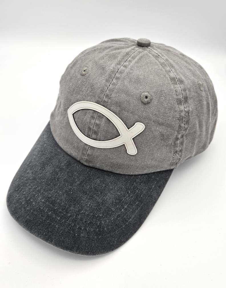 Christian Fish Cap (Pigment-Dyed)