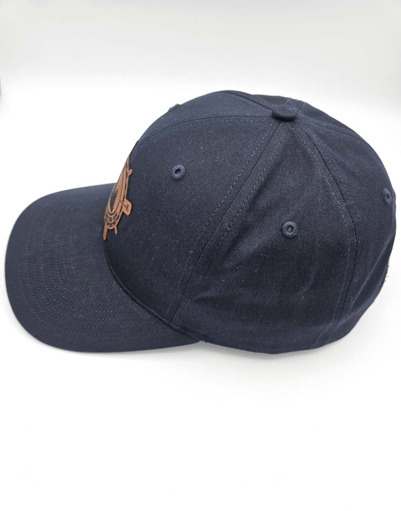 Official POTA cap with rawhide leatherette patch- dark green