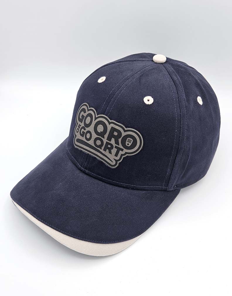 Go QRO or Go QRT Ham Radio Cap