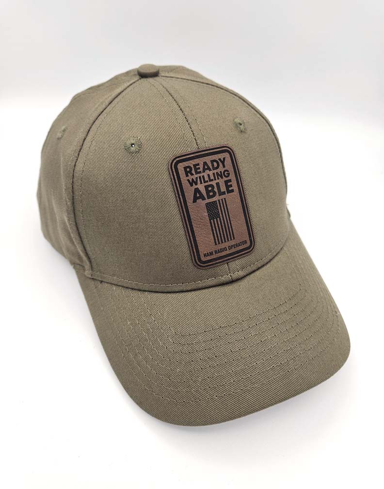 Ready, Willing, Able Ham Radio Operator Cap