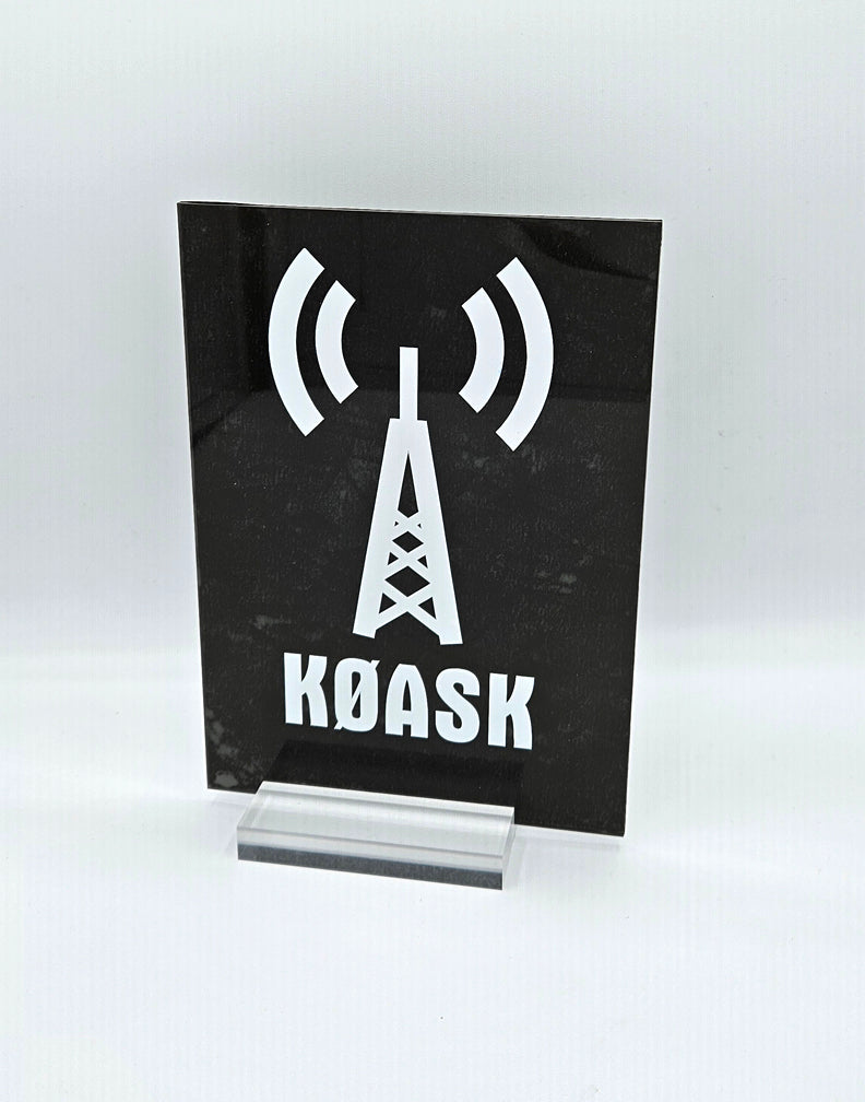 Customized Call Sign Vinyl Decal