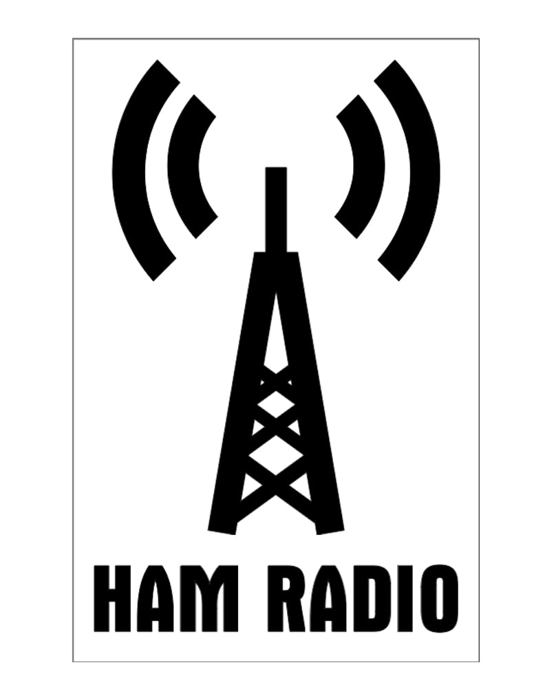 Ham Radio Vinyl Decal