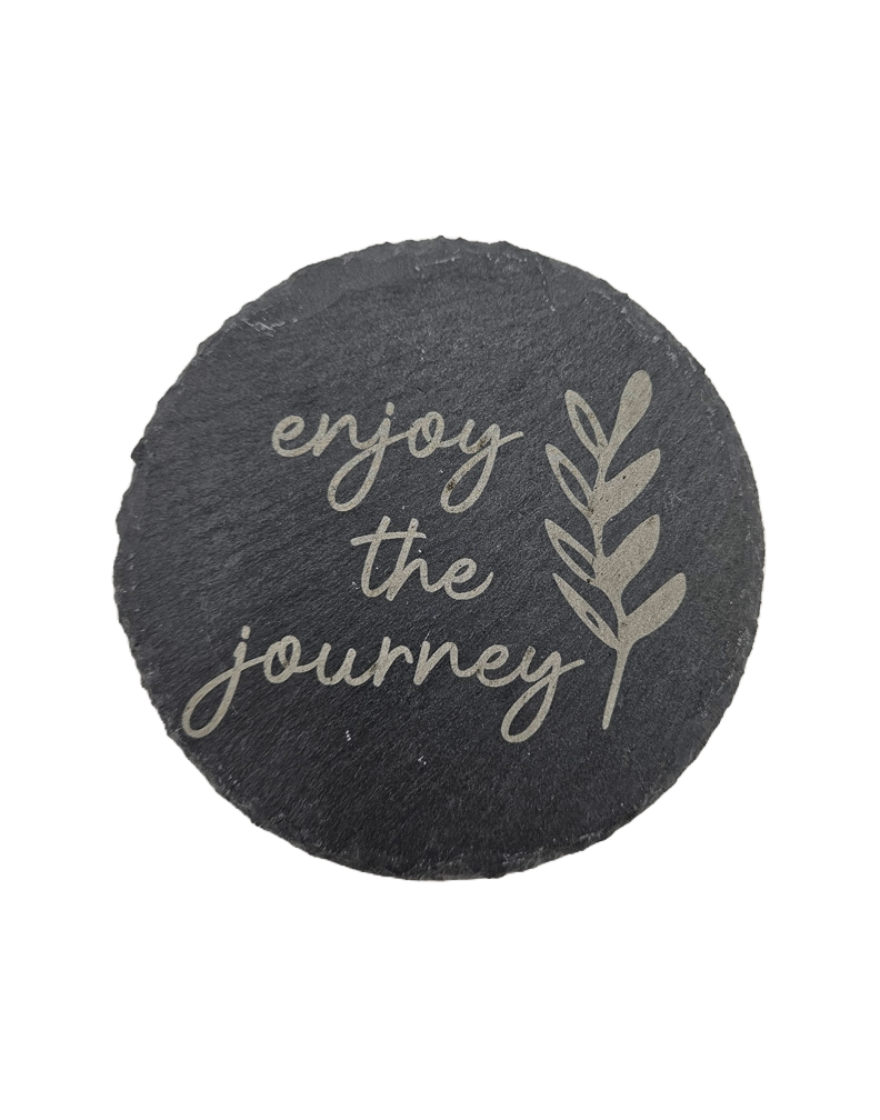 Life's Journey Slate Coasters