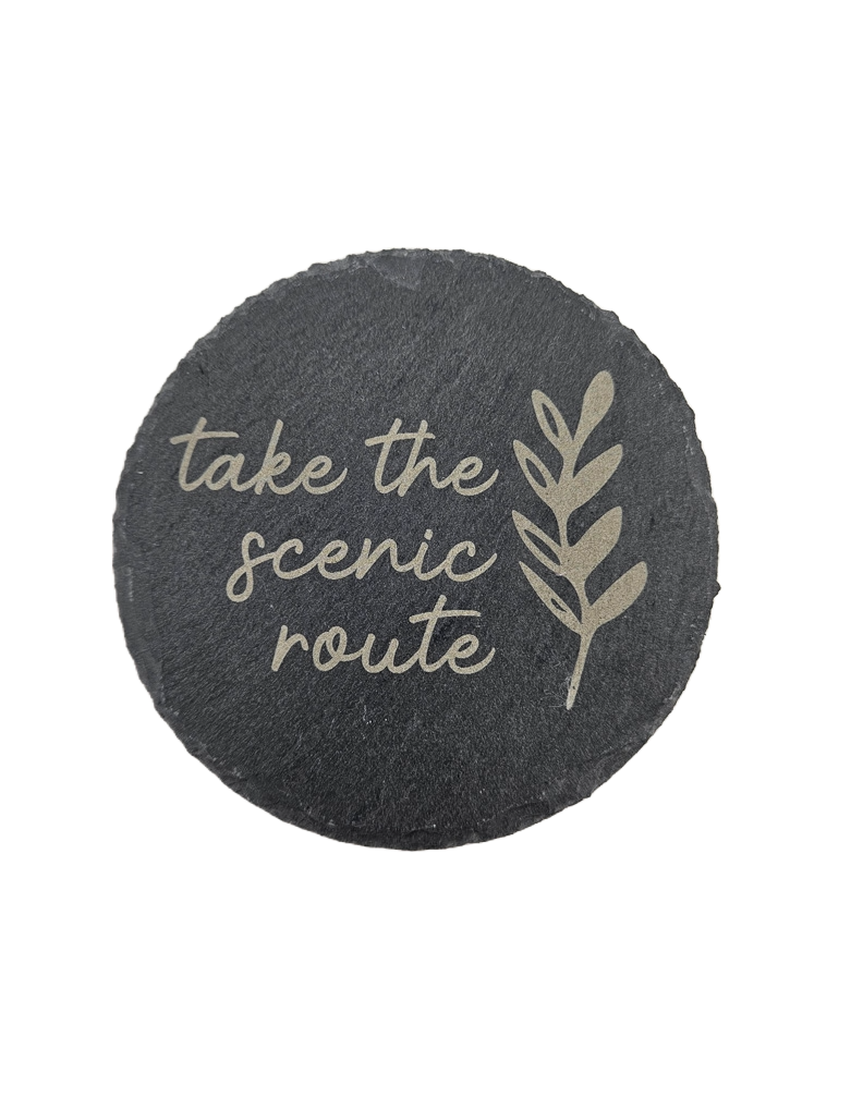 Life's Journey Slate Coasters