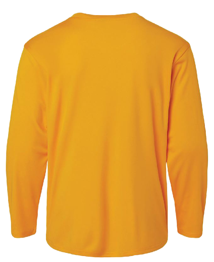Performance Long Sleeve Shirt- Gold (50+ UPF) (Copy)
