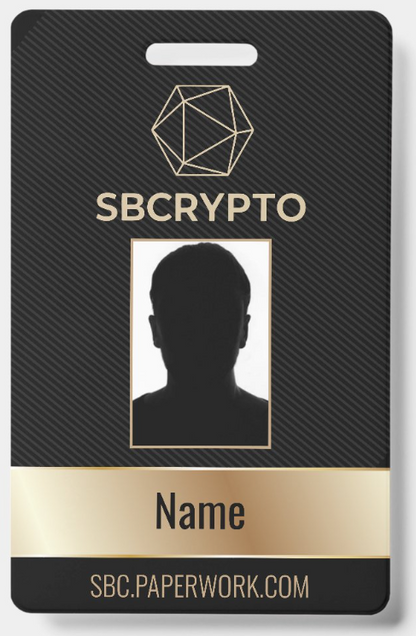 SBCRYPTO ID Badge