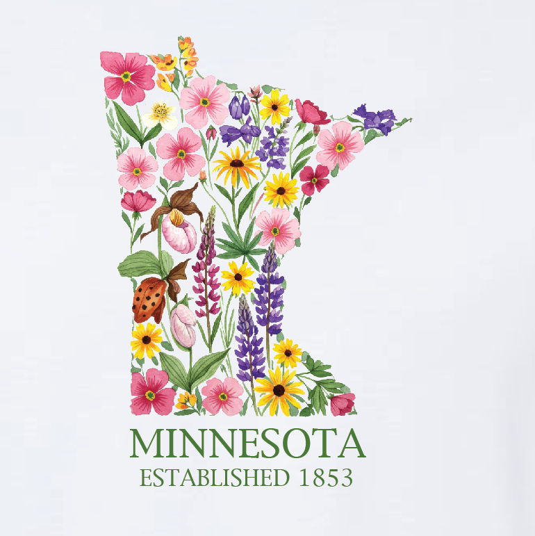 Minnesota Floral Shirt