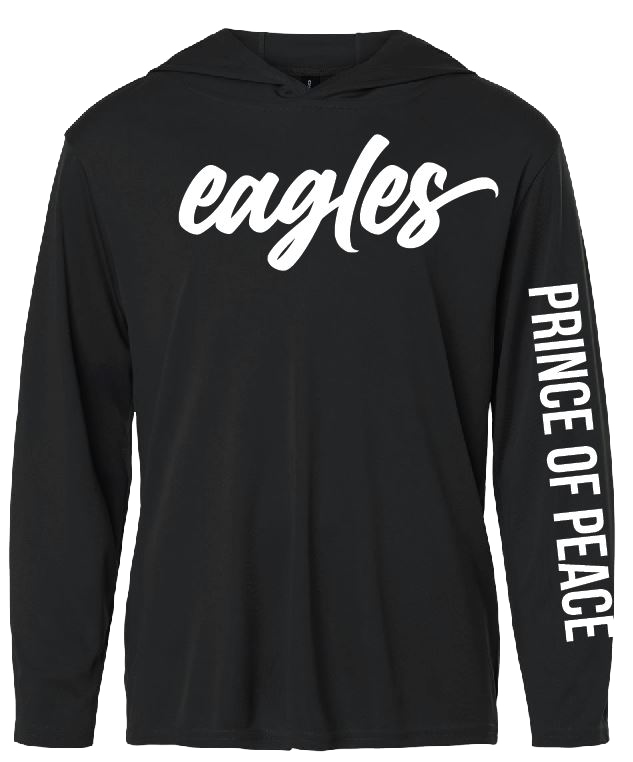 Performance Hoodie- Black (50+ UPF)
