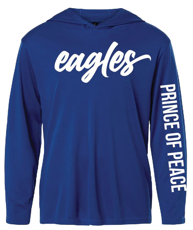 Performance Hoodie- Royal (50+ UPF)