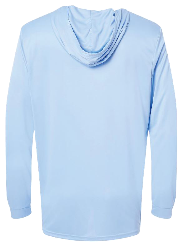 Performance Hoodie- Blue Mist (50+ UPF)