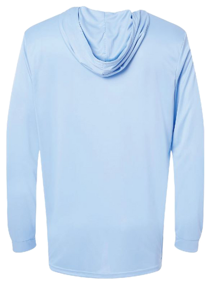 Performance Hoodie- Blue Mist (50+ UPF)